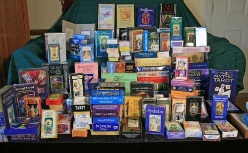 Collection of Tarot Decks