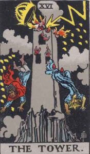 RWS Tarot 16 Tower 175x300